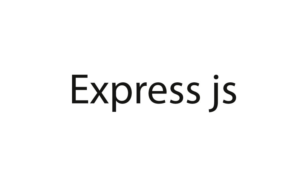 اکسپرس جی اس (express js)